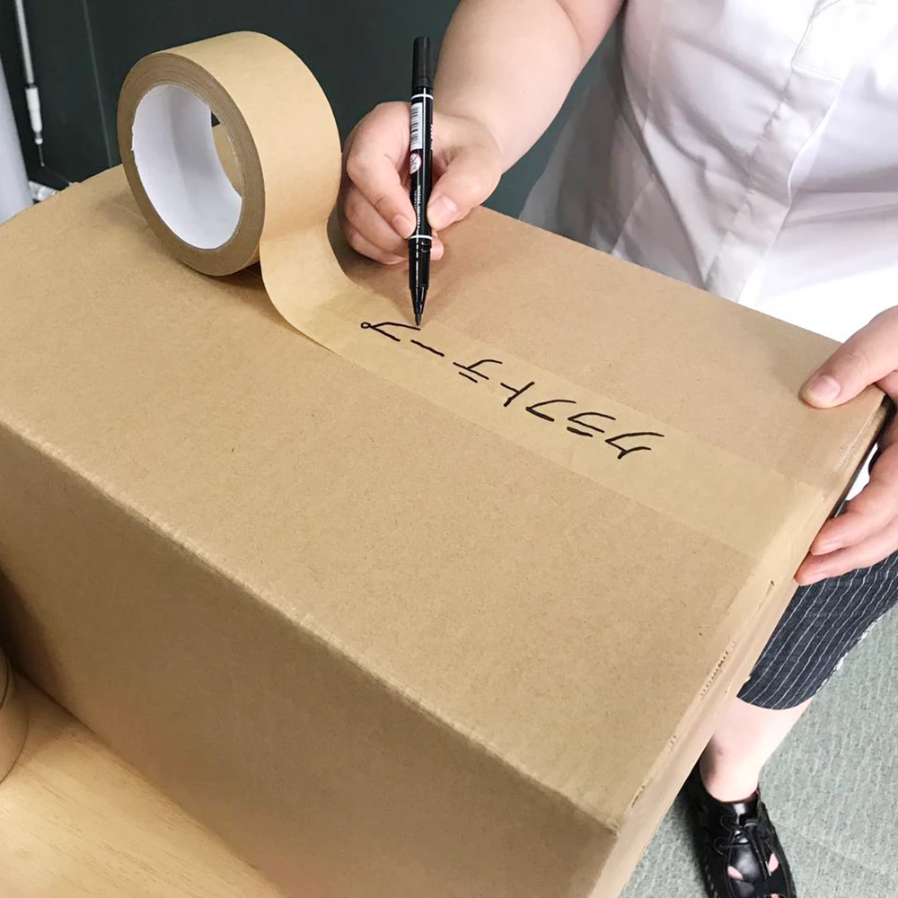 2 .Writable Kraft Tape for Carton Sealing.webp